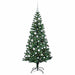 Pom de Crăciun artificial pre-iluminat Verde 150cm PVC și Metal - WALTI WALTI