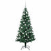 Pom de Crăciun artificial pre-iluminat Verde 150cm PVC și Metal - WALTI WALTI