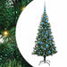 Pom de Crăciun artificial pre-iluminat Verde 150cm PVC și Metal - WALTI WALTI