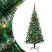 Pom de Crăciun artificial pre-iluminat Verde 150cm PVC și Metal - WALTI WALTI