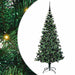 Pom de Crăciun artificial pre-iluminat cu 300 LED Verde 180 cm - WALTI WALTI