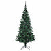 Pom de Crăciun artificial pre-iluminat cu 300 LED Verde 180 cm - WALTI WALTI