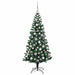 Pom de Crăciun artificial pre-iluminat cu 300 LED Verde 180 cm - WALTI WALTI