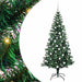 Pom de Crăciun artificial pre-iluminat cu 300 LED Verde 180 cm - WALTI WALTI