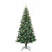 Pom de Crăciun artificial pre-iluminat cu 300 LED Verde 180 cm - WALTI WALTI