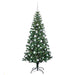 Pom de Crăciun artificial pre-iluminat cu 300 LED Verde 180 cm - WALTI WALTI