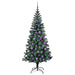 Pom de Crăciun artificial pre-iluminat cu 300 LED Verde 180 cm - WALTI WALTI