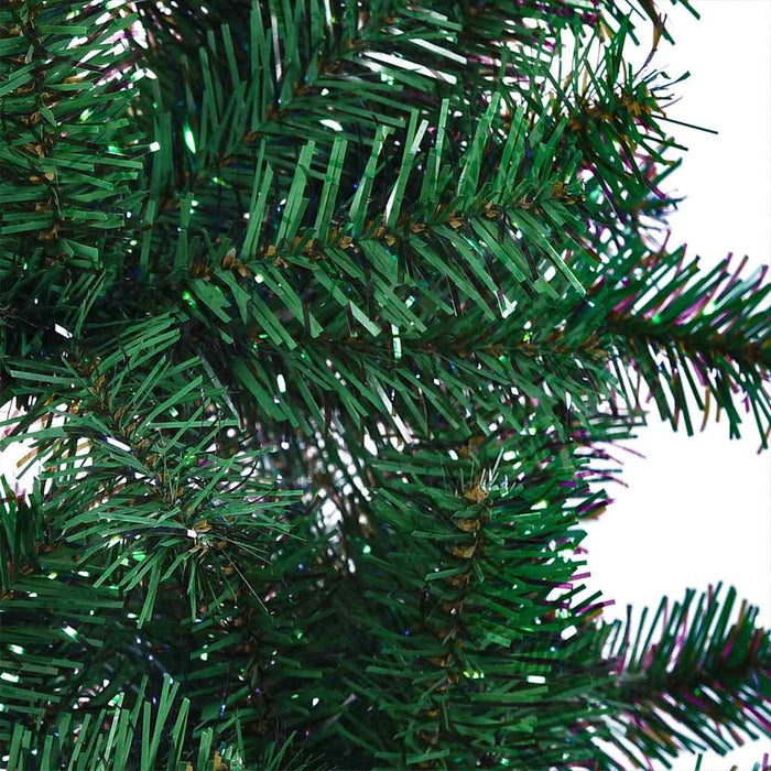 Pom de Crăciun artificial pre-iluminat cu 300 LED Verde 210 cm - WALTI WALTI