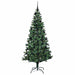 Pom de Crăciun artificial pre-iluminat cu 300 LED Verde 210 cm - WALTI WALTI