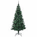 Pom de Crăciun artificial pre-iluminat cu 300 LED Verde 210 cm - WALTI WALTI