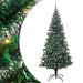 Pom de Crăciun artificial pre-iluminat cu 300 LED Verde 210 cm - WALTI WALTI
