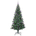 Pom de Crăciun artificial pre-iluminat cu 300 LED Verde 210 cm - WALTI WALTI