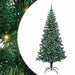 Pom de Crăciun artificial pre-iluminat cu 300 LED Verde 210 cm - WALTI WALTI