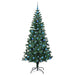 Pom de Crăciun artificial pre-iluminat cu 300 LED Verde 210 cm - WALTI WALTI