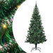 Pom de Crăciun artificial pre-iluminat Verde 240cm PVC și Metal - WALTI WALTI