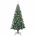 Pom de Crăciun artificial pre-iluminat Verde 240cm PVC și Metal - WALTI WALTI