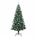 Pom de Crăciun artificial pre-iluminat Verde 240cm PVC și Metal - WALTI WALTI
