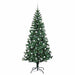 Pom de Crăciun artificial pre-iluminat Verde 240cm PVC și Metal - WALTI WALTI