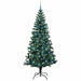 Pom de Crăciun artificial pre-iluminat Verde 240cm PVC și Metal - WALTI WALTI