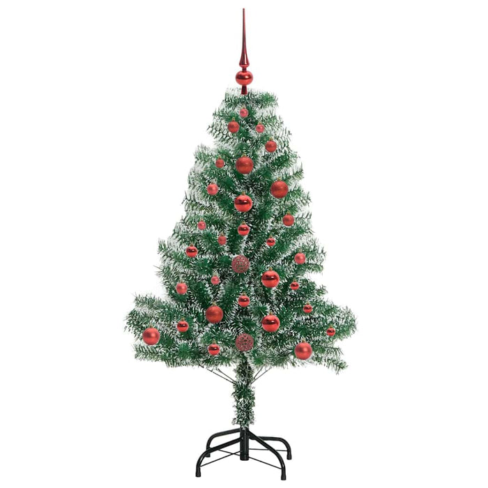 Pom de Crăciun artificial cu zăpadă imitată și lumină LED - WALTI WALTI