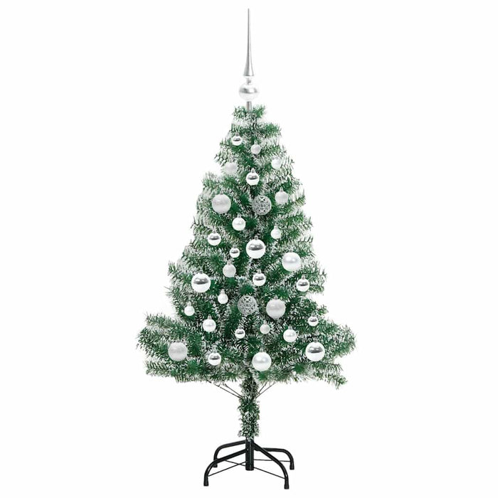 Pom de Crăciun artificial cu zăpadă imitată și lumină LED - WALTI WALTI