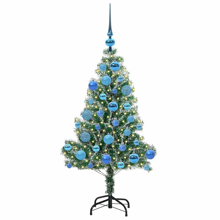 Pom de Crăciun artificial cu zăpadă imitată și lumină LED - WALTI WALTI