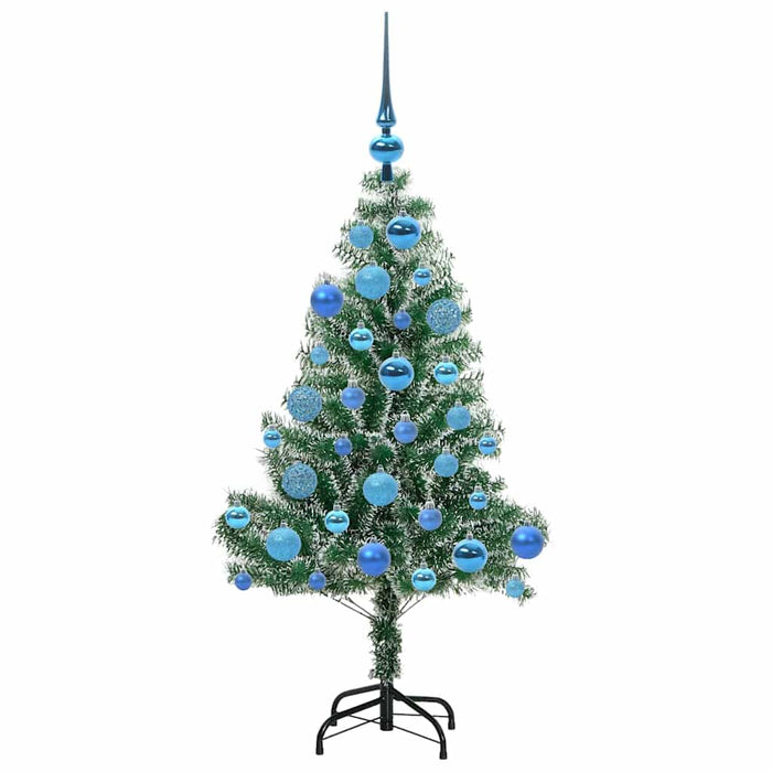 Pom de Crăciun artificial cu zăpadă imitată și lumină LED - WALTI WALTI