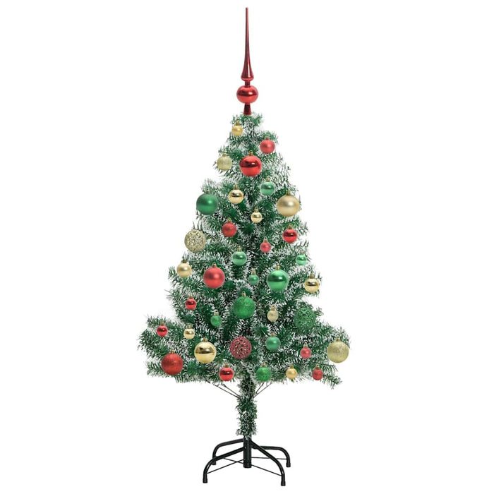 Pom de Crăciun artificial cu zăpadă imitată și lumină LED - WALTI WALTI