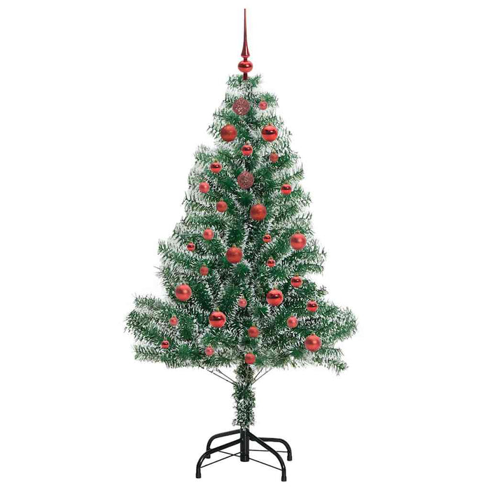 Pom de Crăciun artificial cu zăpadă imitată și lumină LED - WALTI WALTI