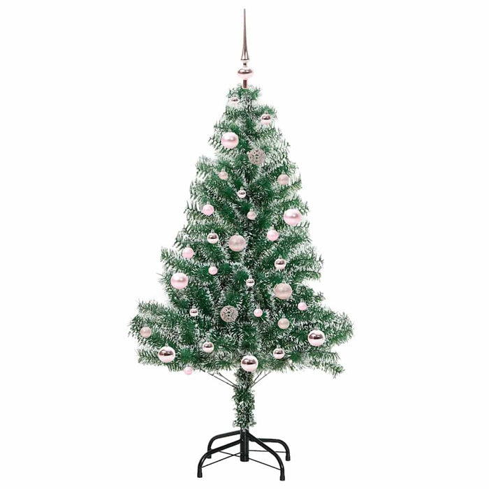 Pom de Crăciun artificial cu zăpadă imitată și lumină LED - WALTI WALTI