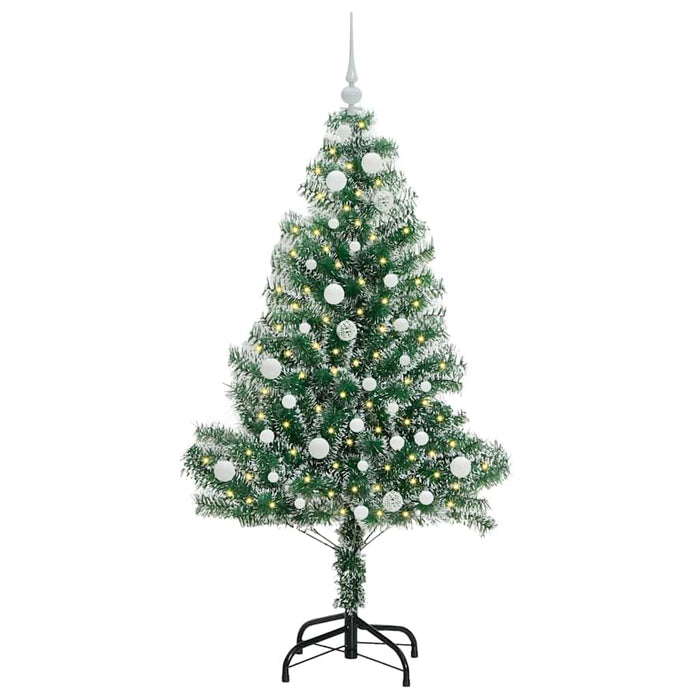 Pom de Crăciun artificial cu zăpadă imitată și lumină LED - WALTI WALTI