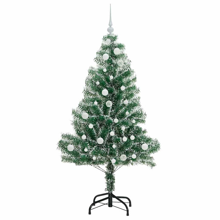 Pom de Crăciun artificial cu zăpadă imitată și lumină LED - WALTI WALTI