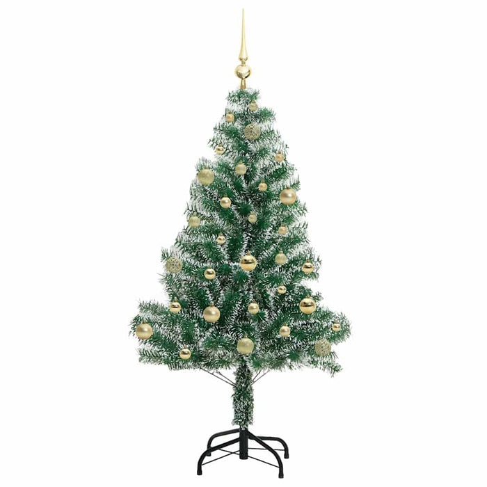 Pom de Crăciun artificial cu zăpadă imitată și lumină LED - WALTI WALTI