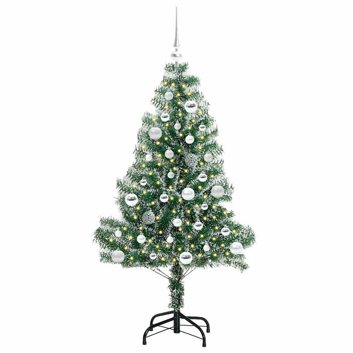 Pom de Crăciun artificial cu zăpadă imitată și lumină LED - WALTI WALTI