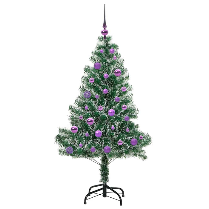 Pom de Crăciun artificial cu zăpadă imitată și lumină LED - WALTI WALTI