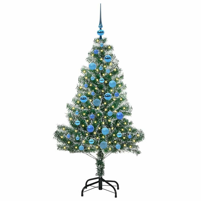 Pom de Crăciun artificial cu zăpadă imitată și lumină LED - WALTI WALTI