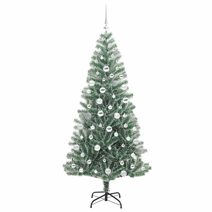 Pom de Crăciun artificial cu zăpadă imitată și lumină LED WALTI