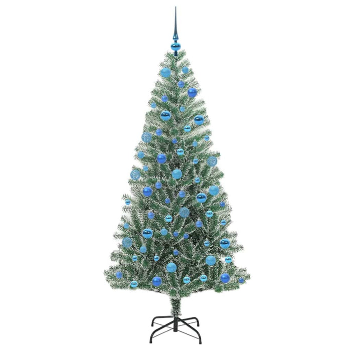 Pom de Crăciun artificial cu zăpadă imitată și lumină LED - WALTI WALTI