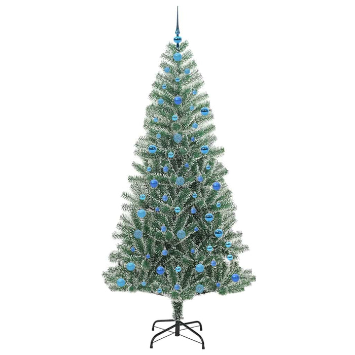 Pom de Crăciun artificial cu zăpadă imitată și lumină LED - WALTI WALTI
