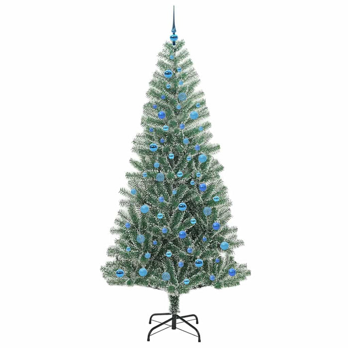 Pom de Crăciun artificial cu zăpadă imitată și lumină LED - WALTI WALTI