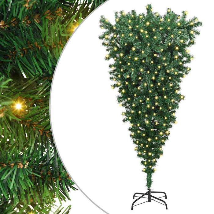 Brad de Crăciun artificial cu lumini, cu vârful în jos 180 cm - WALTI WALTI