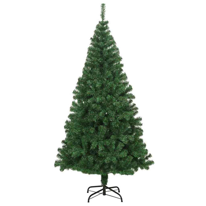 Brad de Crăciun artificial Verde 180 cm PVC și Oțel și Plastic - WALTI WALTI