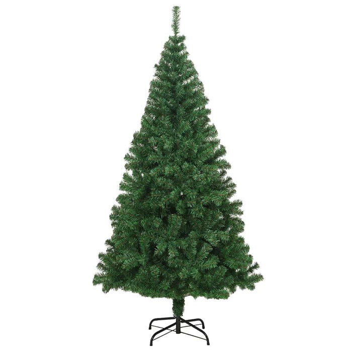 Brad de Crăciun artificial Verde 180 cm PVC și Oțel și Plastic - WALTI WALTI