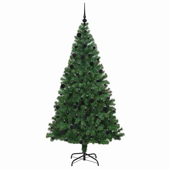 Brad de Crăciun artificial Verde 210 cm PVC și Oțel și Plastic - WALTI WALTI