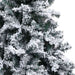 Brad de Crăciun artificial Alb 240 cm PVC și Oțel și Plastic - WALTI WALTI