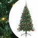 Pom de Crăciun artificial pre-iluminat Verde 120 cm PVC - WALTI WALTI