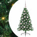 Pom de Crăciun artificial pre-iluminat Verde 120 cm PVC - WALTI WALTI