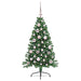 Pom de Crăciun artificial pre-iluminat Verde 120 cm PVC - WALTI WALTI