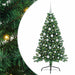 Pom de Crăciun artificial pre-iluminat Verde 120 cm PVC - WALTI WALTI