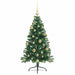 Pom de Crăciun artificial pre-iluminat Verde 120 cm PVC - WALTI WALTI